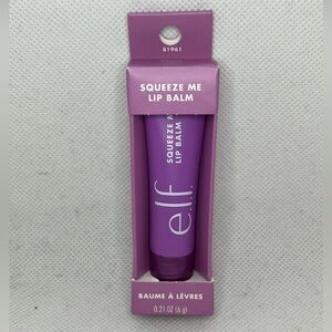 NIB elf cosmetics Squeeze Me Lip Balm Grape